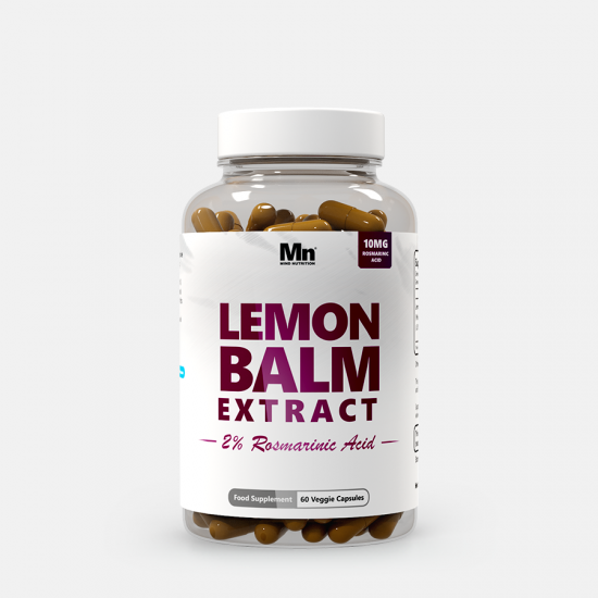 Lemon Balm Extract Capsules | 2% Rosmarinic Acid