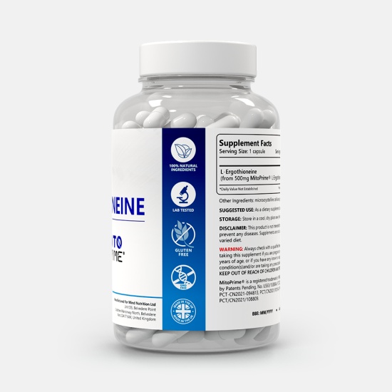 Buy MitoPrime® L-Ergothioneine Capsules UK